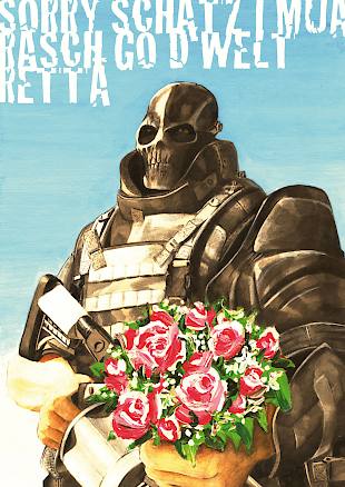 The War Lover | 2010 | zeichnerisch, malerisch | A1