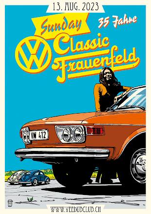 Sunday VW Classic Frauenfeld | 2023 | zeichnerisch, digital | A1