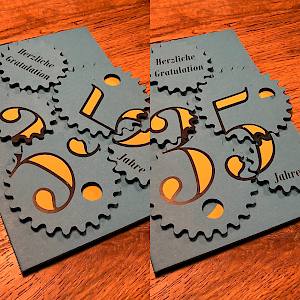 Jubiläumskarte Brüggli Romanshorn